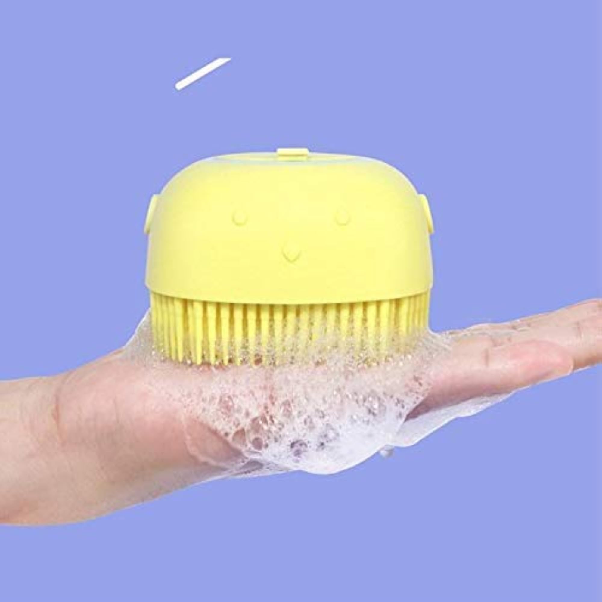 Multifunctional Bath Brush with Hook, Soft Silicone
